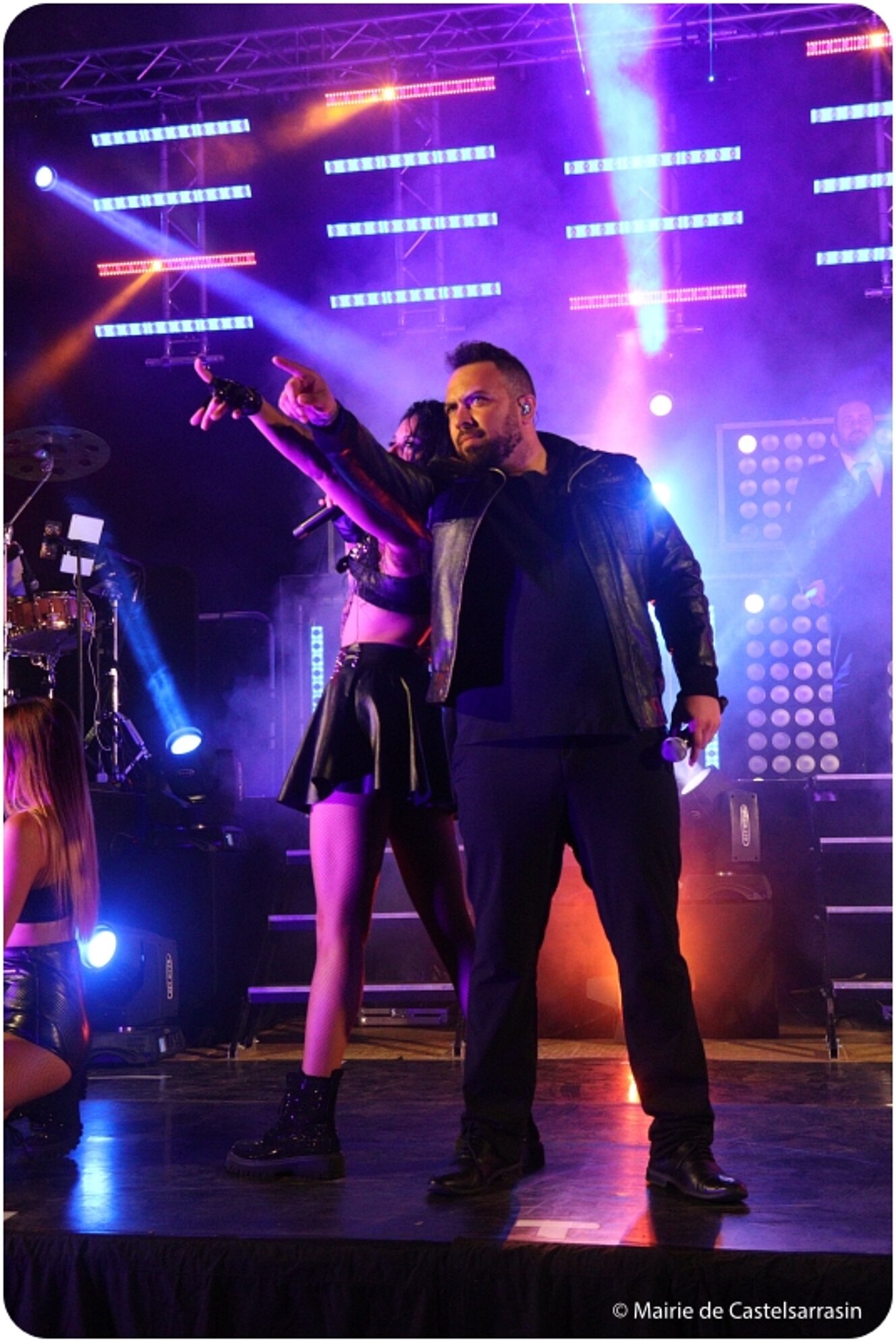 Fête de la Libération a la promenade du Château le mardi 20 août 2024 avec l'orchestre Newzik de Bruno Esposito