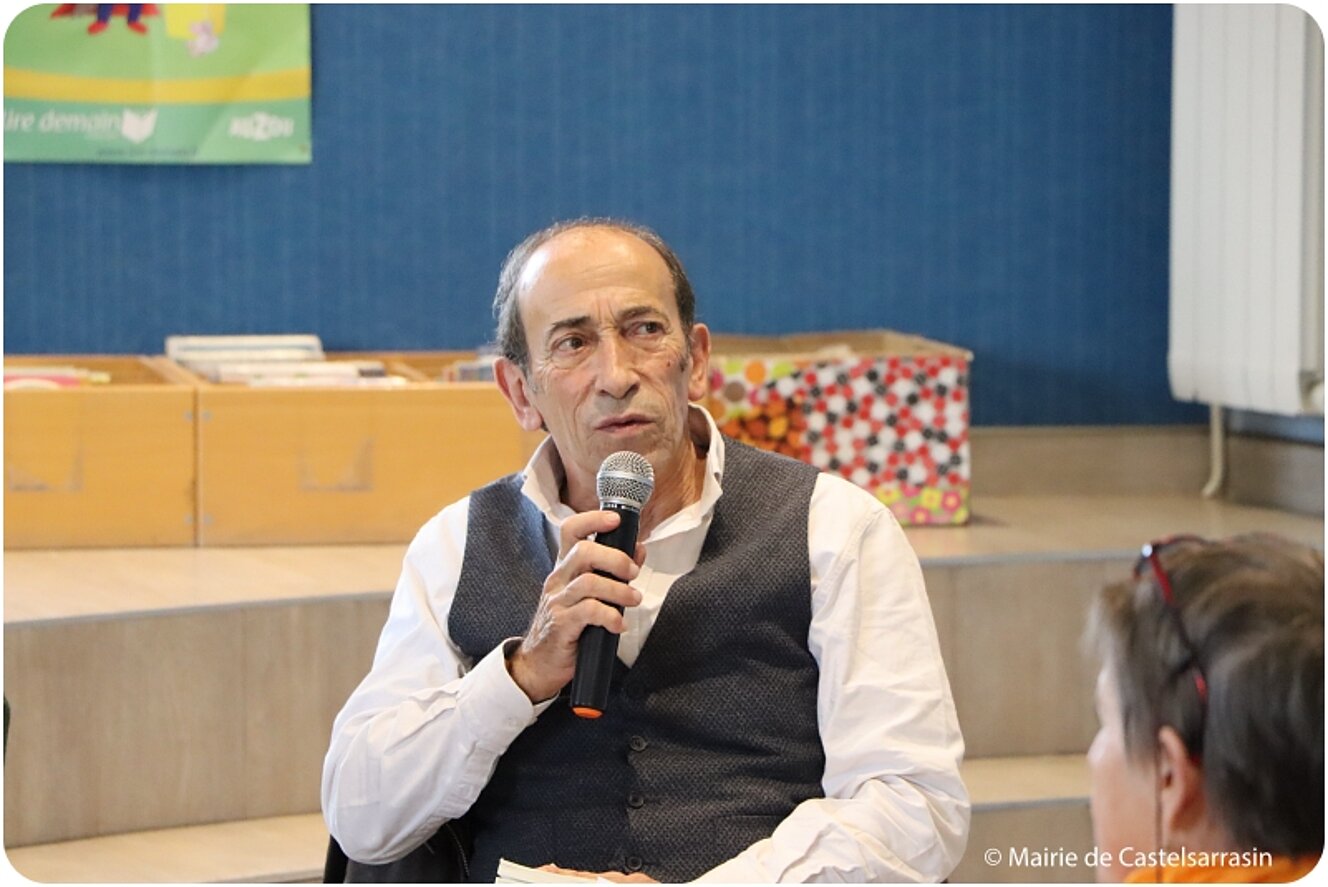 Salon du Livre 2023 Interview de François Garcia par François-Henri Soulié