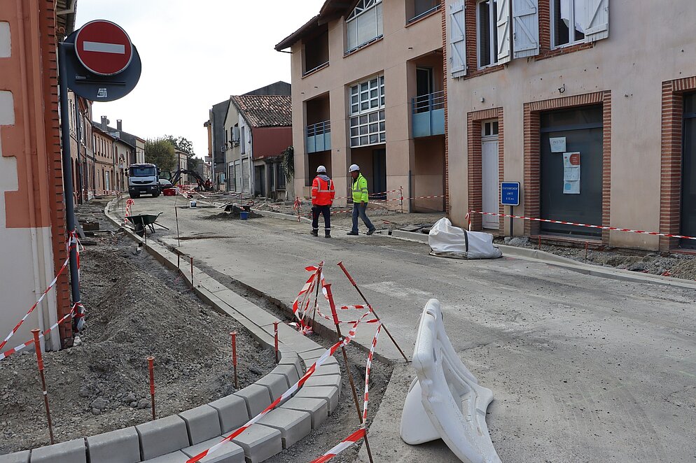 Travaux Boulevard de la Republique - Octobre 2024