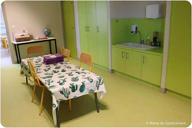 Photos des travaux de l'école maternelle Eugène Redon au mois de juillet 2022 Photos des travaux de l'école maternelle Eugène Redon au mois de juillet 2022