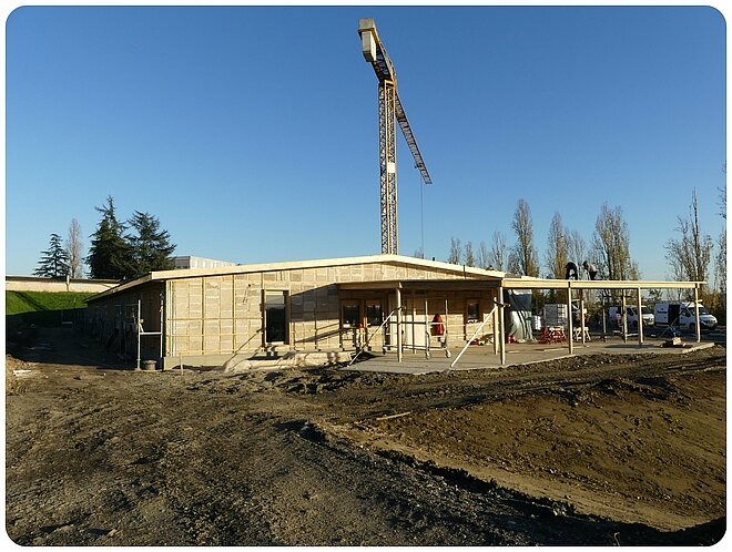 Visite du chantier par les membres du Comité de pilotage Visite du chantier par les membres du Comité de pilotage