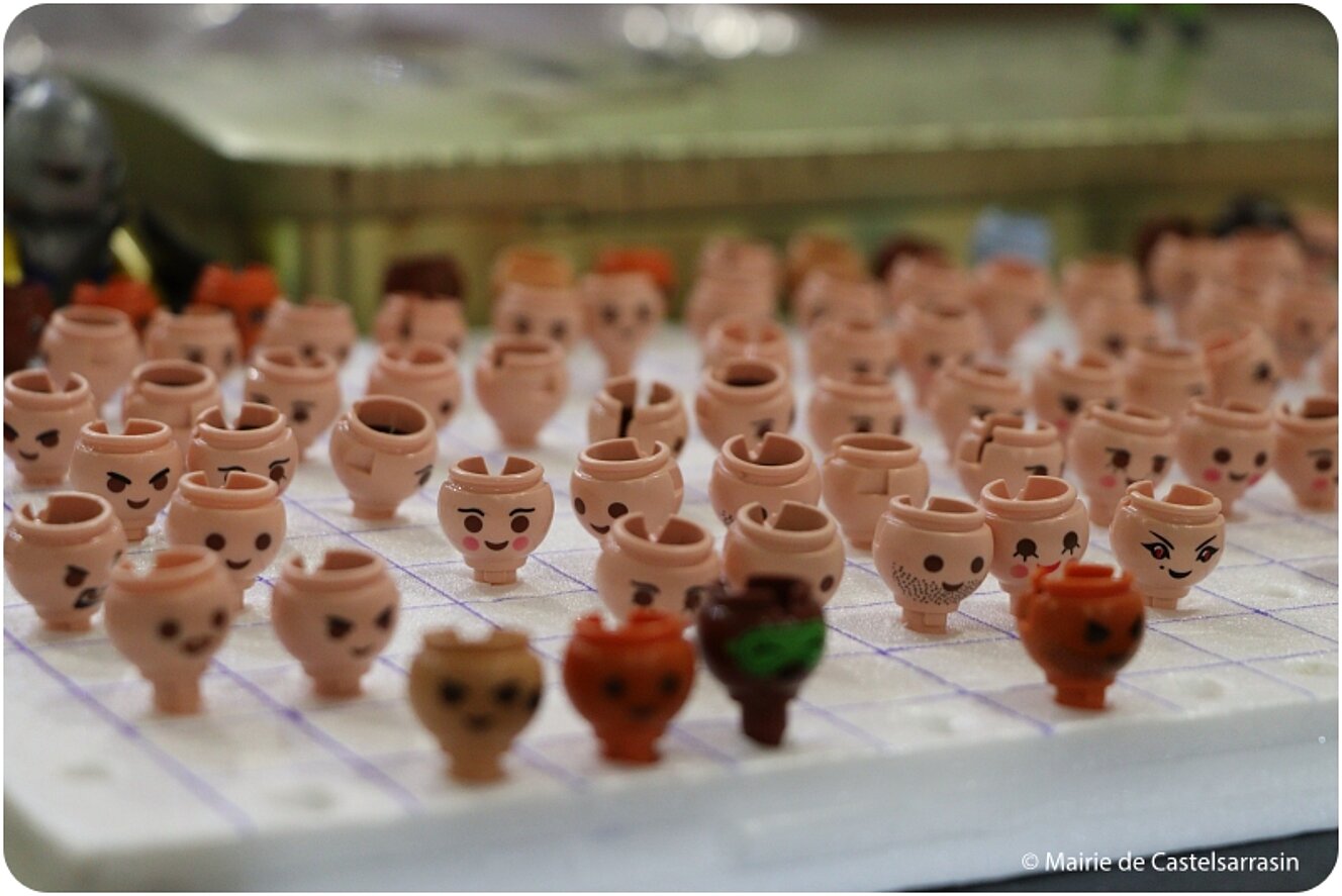 Exposition Playmobil durant les fêtes de Noël à Castelsarrasin
