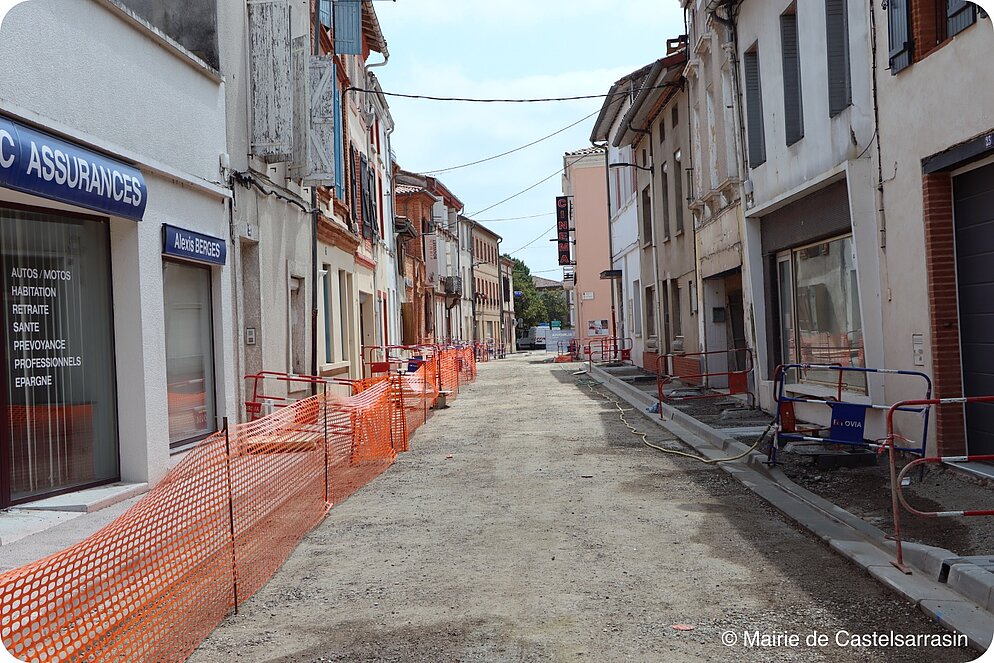 Travaux - Rue du Collège Travaux - Rue du Collège