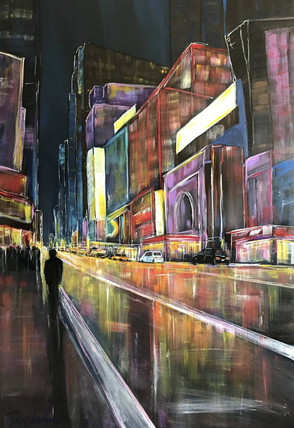 Tableau de l'artiste peintre Dany Lachaud