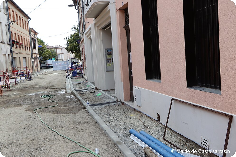 Travaux - Rue du Collège Travaux - Rue du Collège