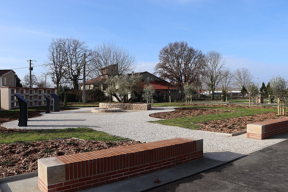 Inauguration du cimetière "Les Papillons" - Mardi 16 décembre 2025