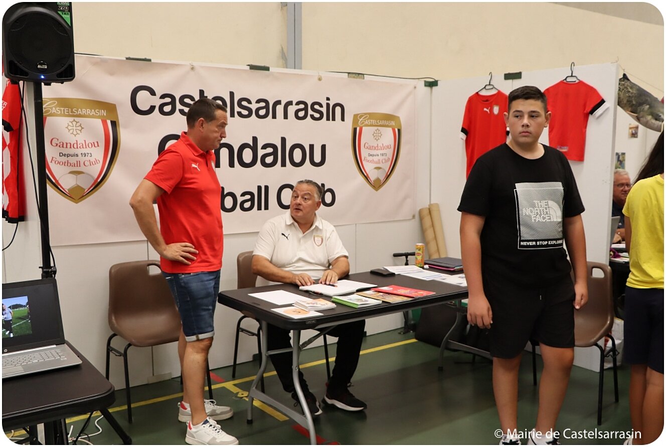 Forum des associations 2023 au stade Alary de Castelsarrasin (Samedi 9 septembre 2023)