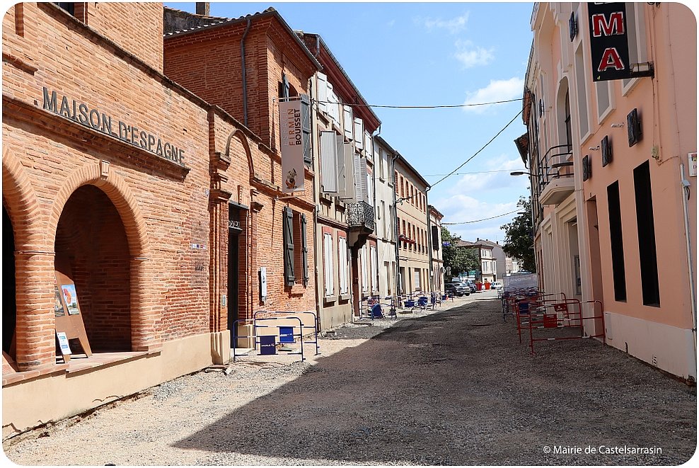 Travaux  - Rue du Collège