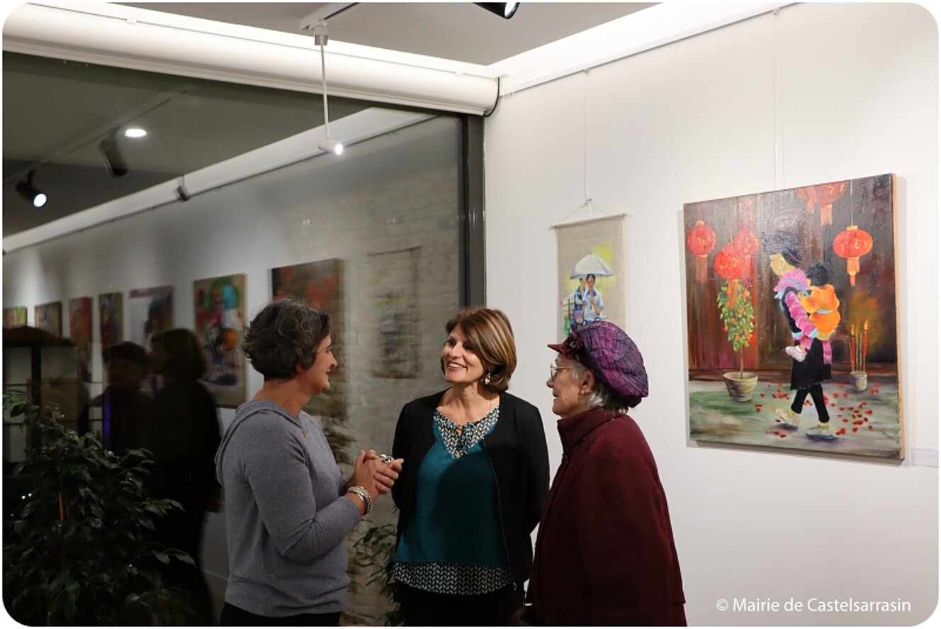 Exposition du 4 janvier au 25 février 2023 - Avec l'artiste peintre Patricia Blanchet Exposition du 4 janvier au 25 février 2023 - Avec l'artiste peintre Patricia Blanchet