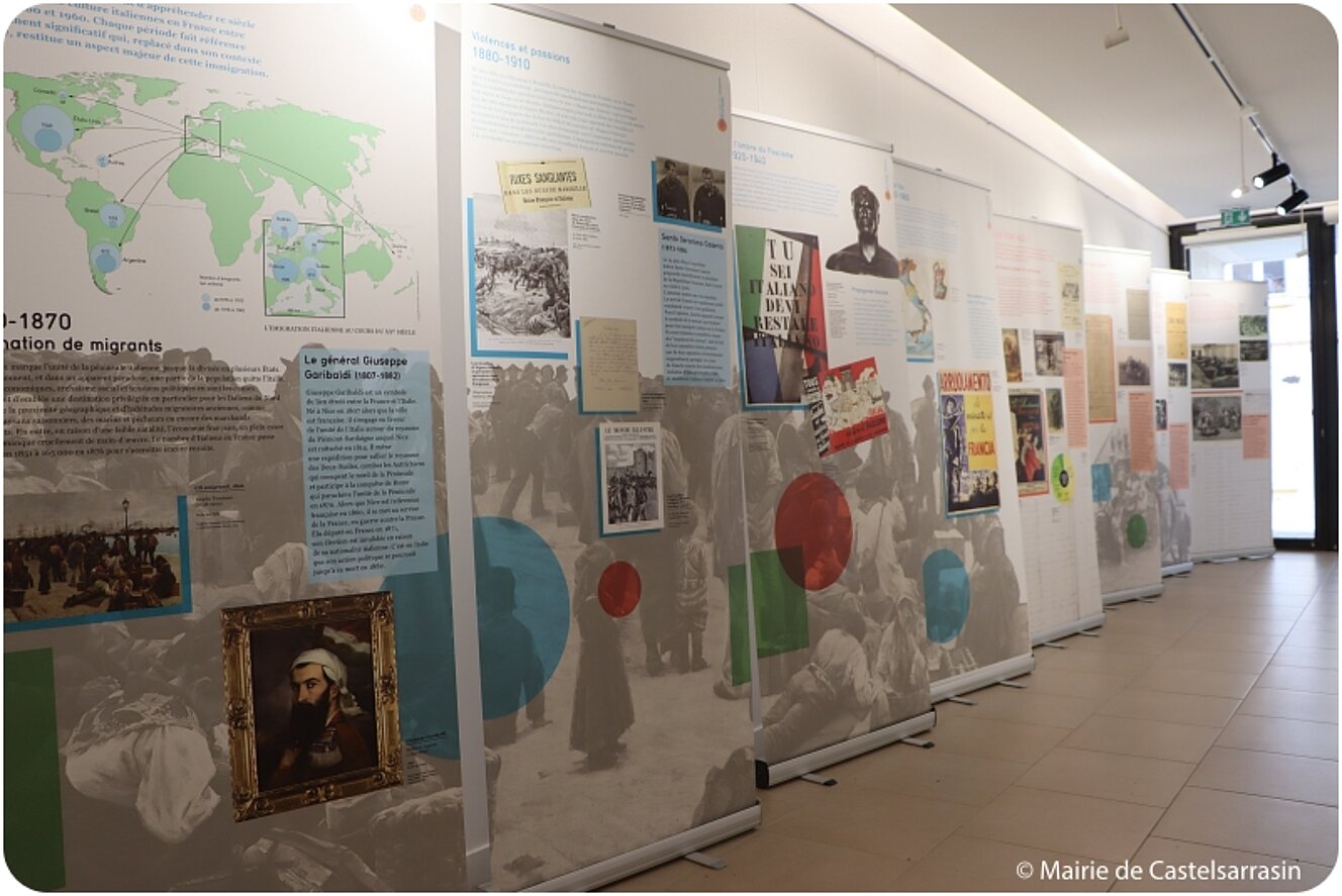 EXPOSITION : "Ciao Italia ! Ces italiens qui ont fait la France"