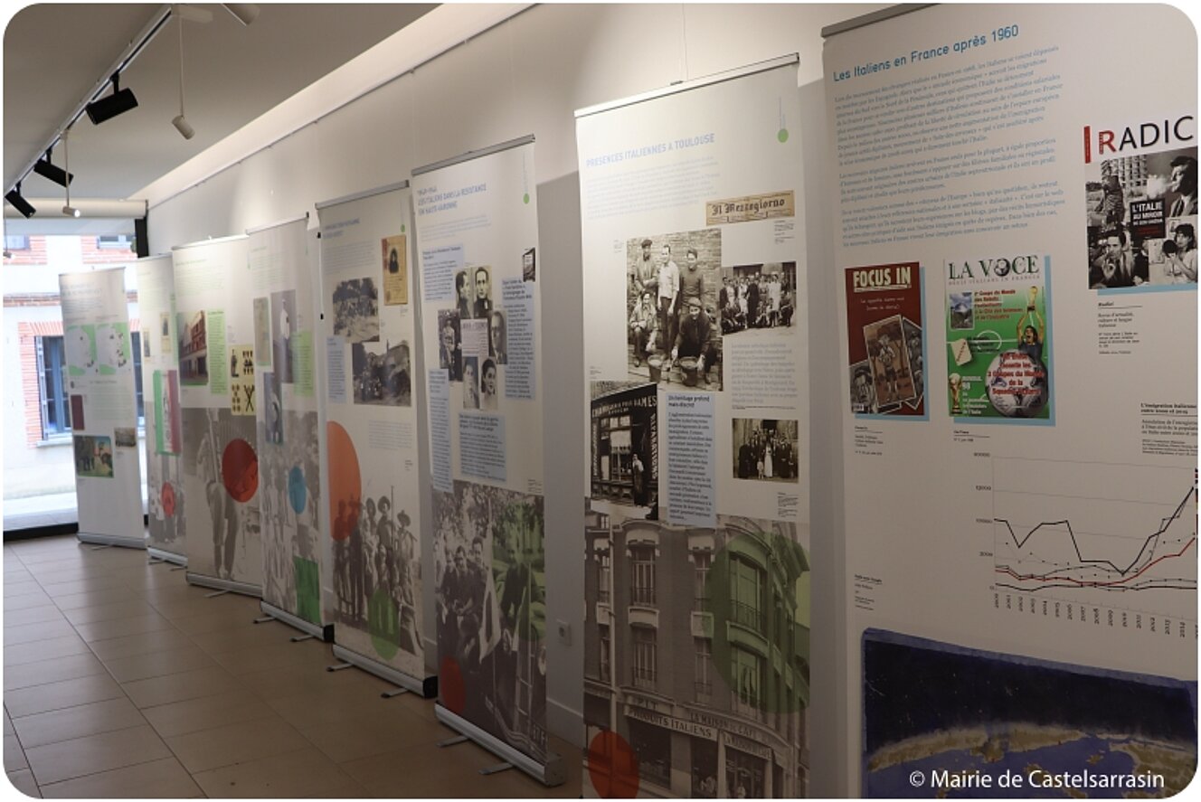 EXPOSITION : "Ciao Italia ! Ces italiens qui ont fait la France"