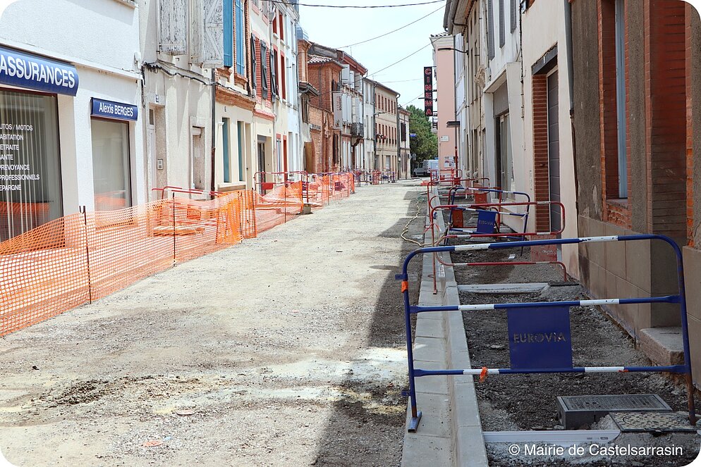 Travaux - Rue du Collège Travaux - Rue du Collège