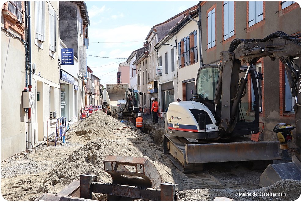 Travaux  - Rue du Collège