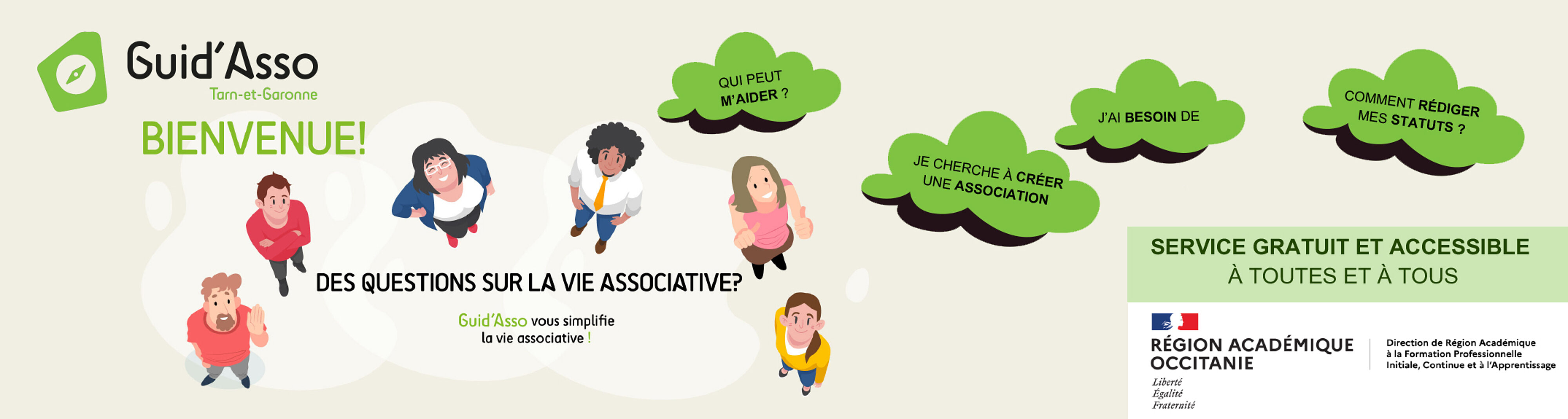 Guid'Asso, un service gratuit et accessible à toutes et à tous