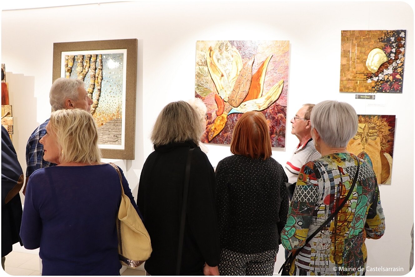 Exposition « Le bois de bout, une technique picturale graphique inédite »   avec l'artiste Daniel RENÉ