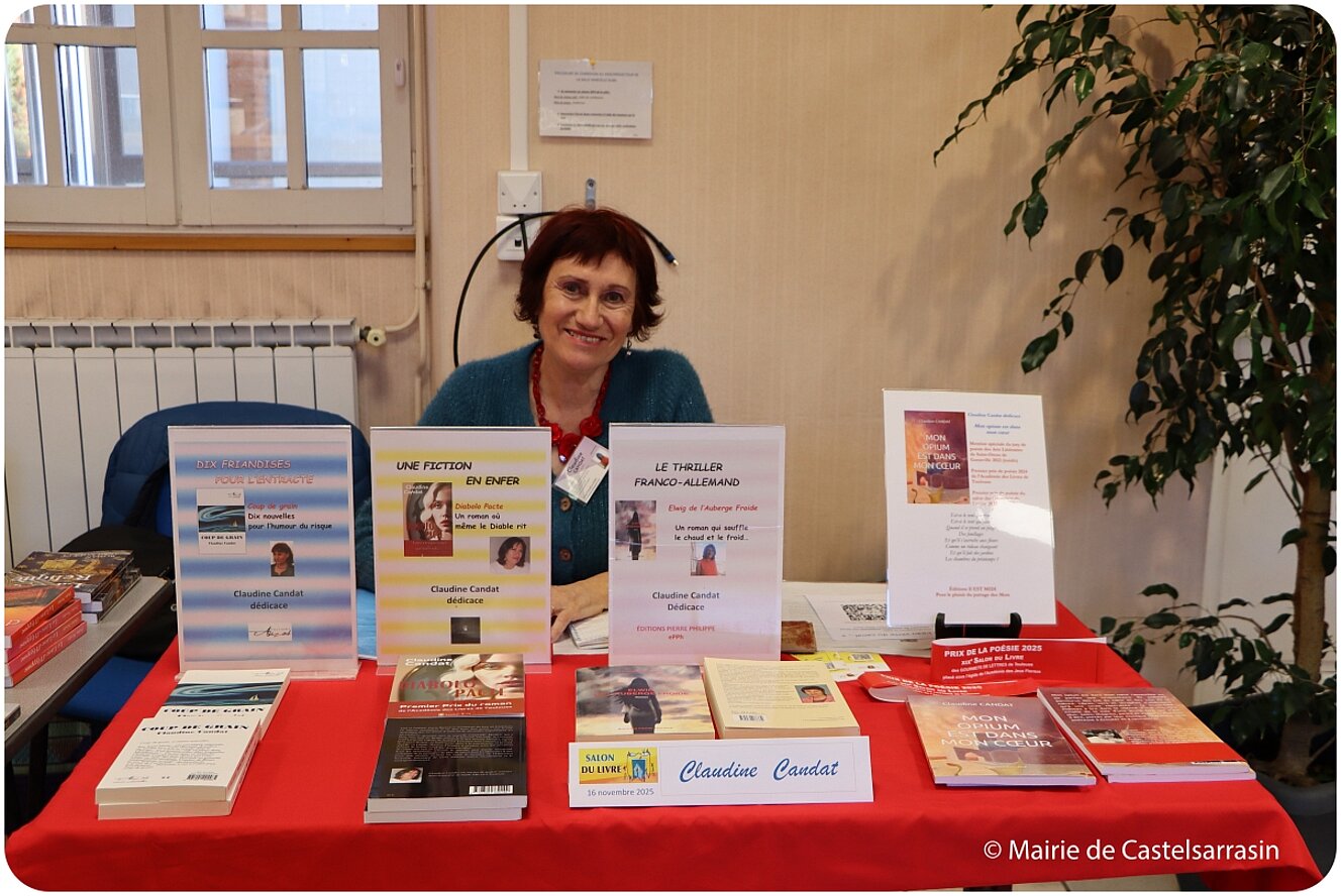 8ᵉ édition du Salon du Livre de Castelsarrasin 