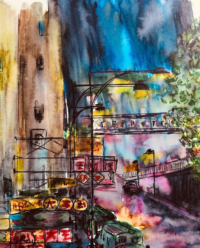 Tableau de l'artiste Patricia Blanchet Tableau de l'artiste Patricia Blanchet