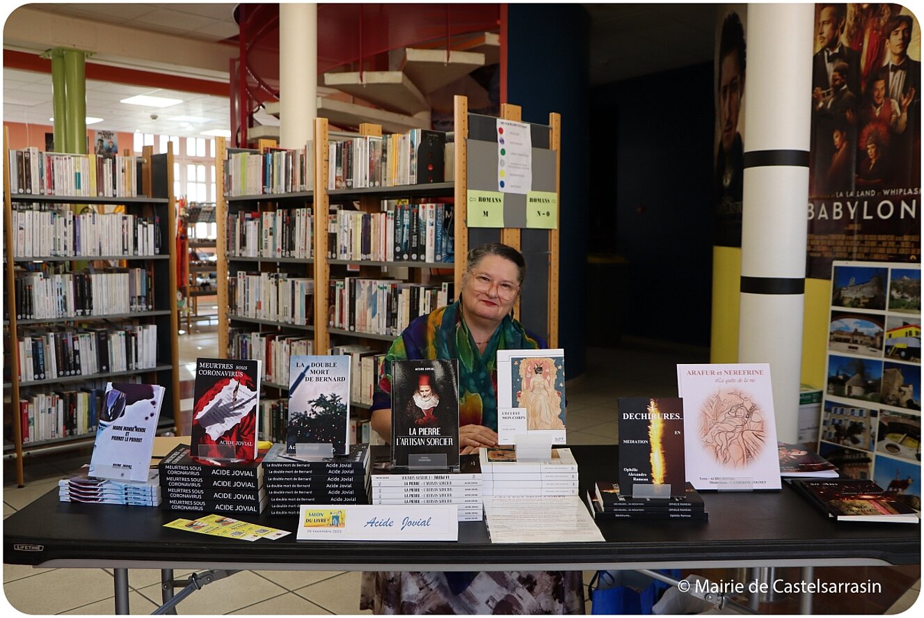 8ᵉ édition du Salon du Livre de Castelsarrasin 