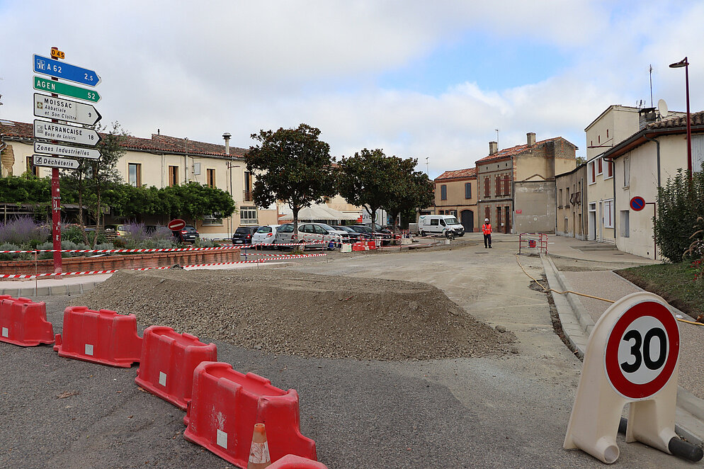 Travaux Boulevard de la Republique - Octobre 2024