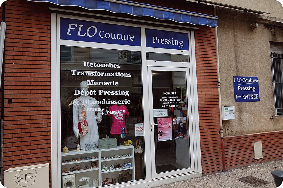 Vue façade Flo couture Vue façade Flo couture