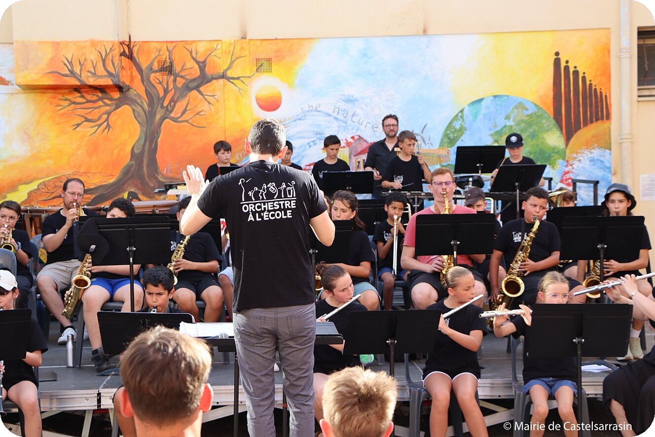 Fête de la musique avec l'École municipale de musique de Castelsarrasin le 19 juin 2026