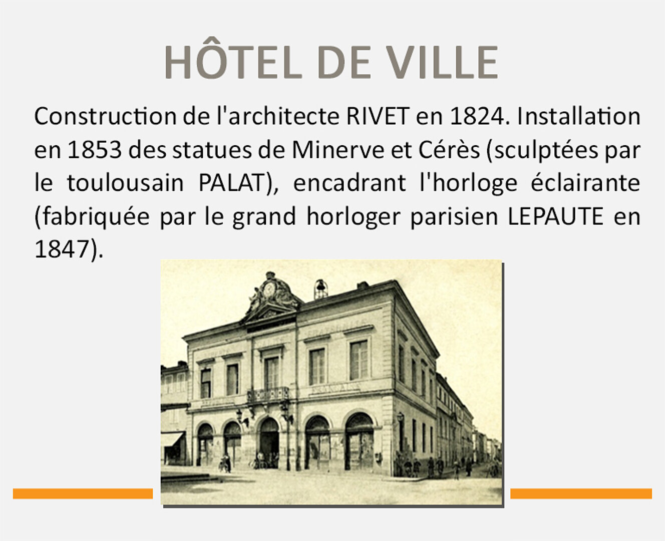 Hotel de ville, plus d'informations en cliquant sur l'image