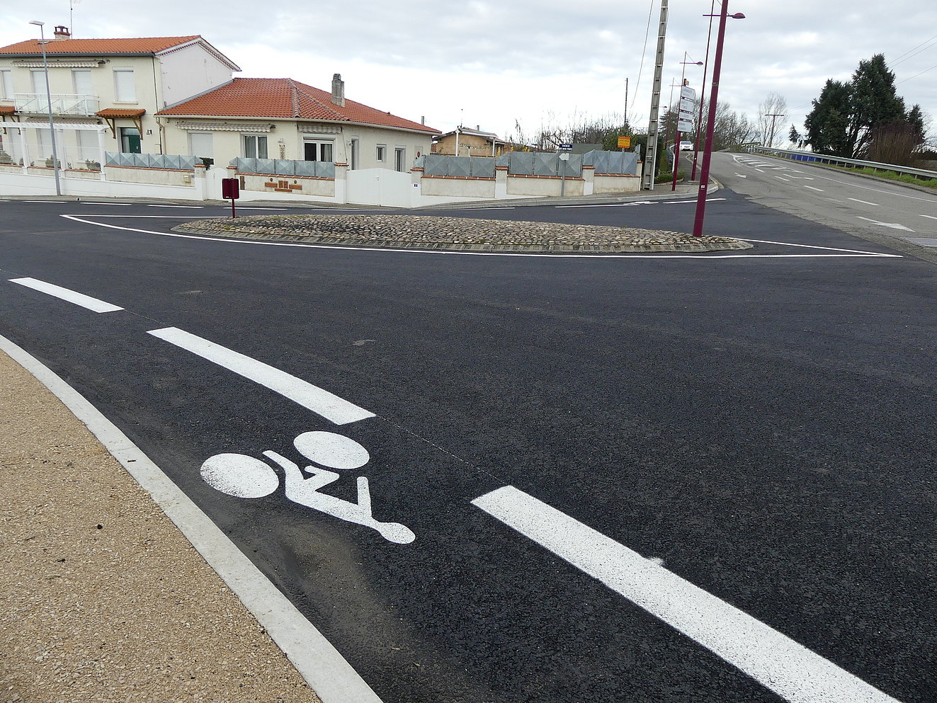 Nouvelle piste cyclable