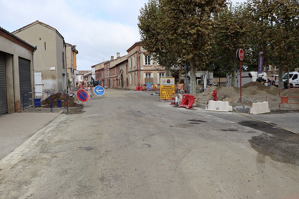 Travaux Boulevard de la Republique - Octobre 2024