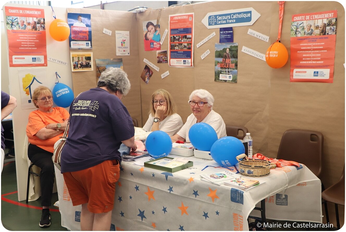 Forum des associations 2023 au stade Alary de Castelsarrasin (Samedi 9 septembre 2023)