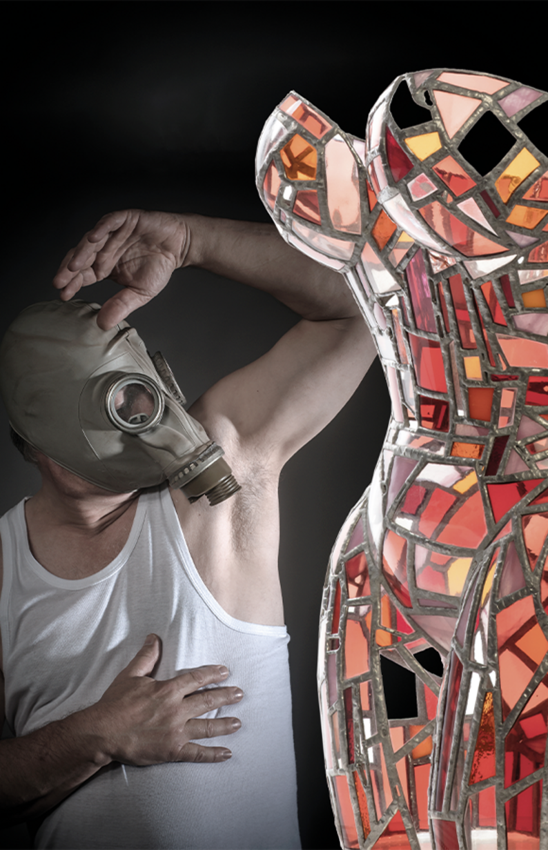 Oeuvre de Nicole Teulière et de Pierre Assemat ©Oeildepierre Oeuvre de Nicole Teulière et de Pierre Assemat ©Oeildepierre