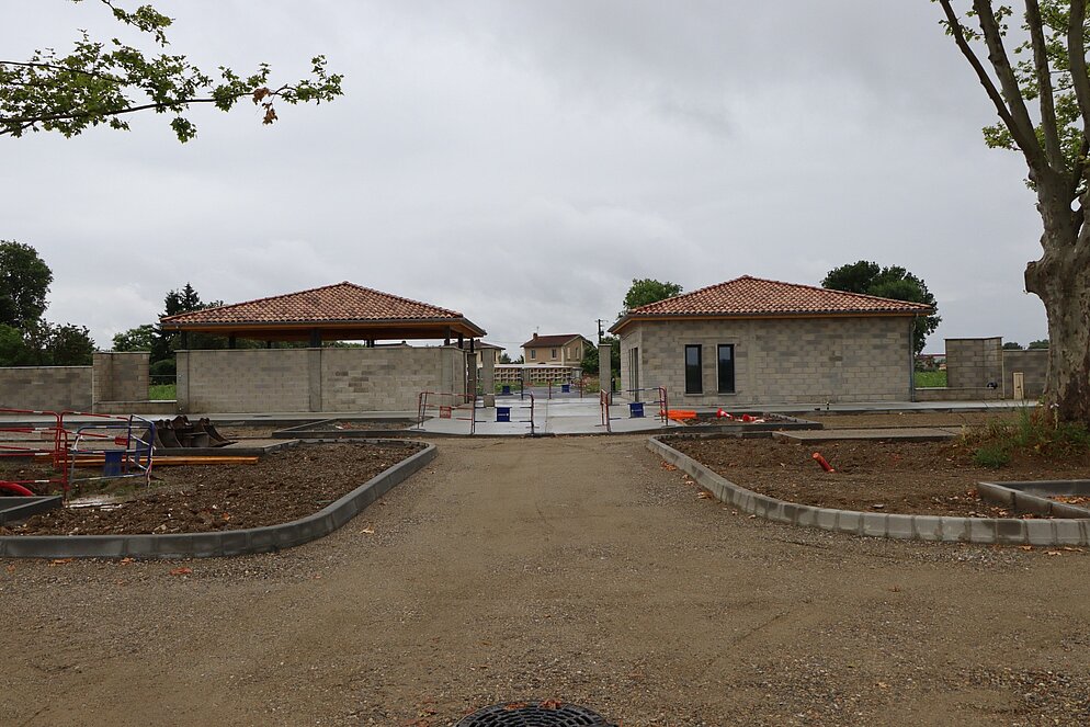 Travaux cimetière-Juin juillet 2025