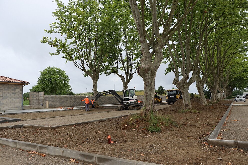 Travaux cimetière-Juin juillet 2025