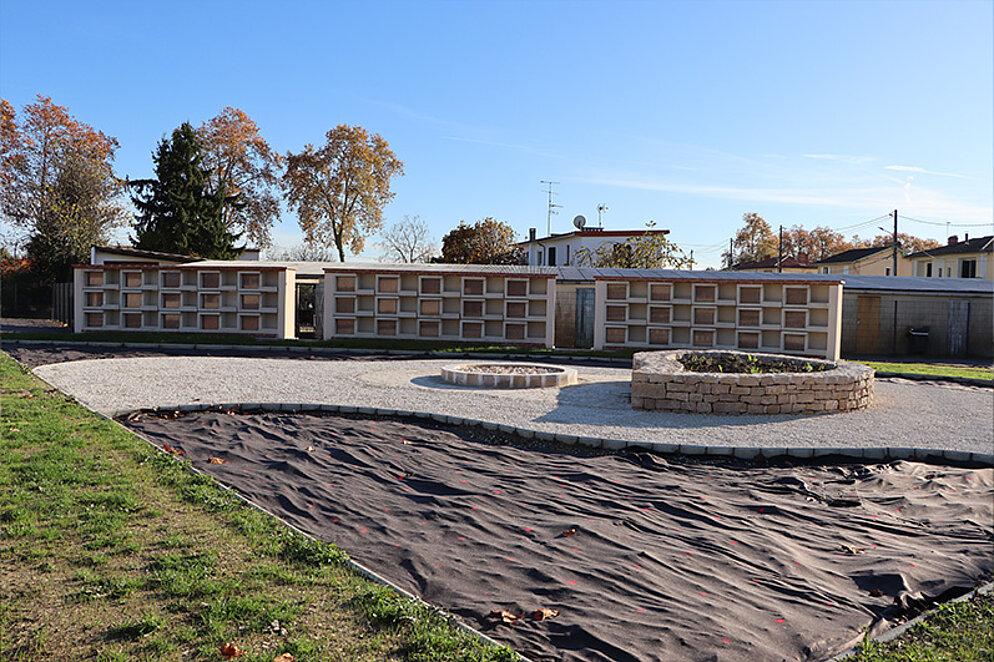 Travaux cimetière - Novembre 2025