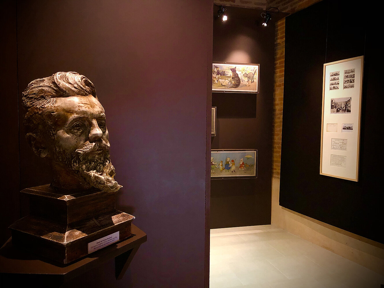 Statue présente dans le musée Statue présente dans le musée