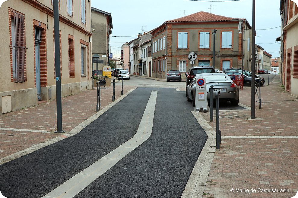 Phase 2 - Travaux rue de la révolution - © Mairie de Castelsarrasin 