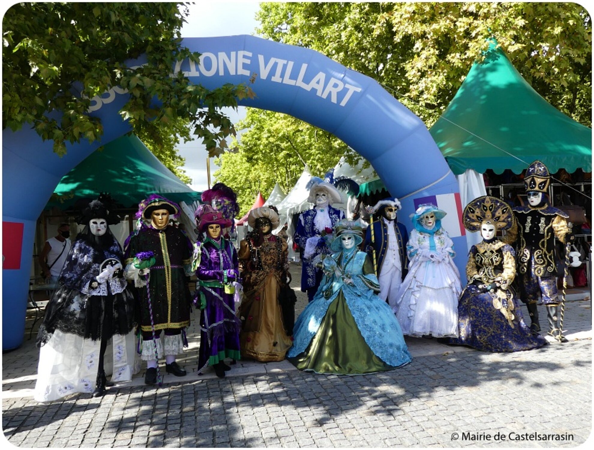 Inauguration du square Fiume Veneto