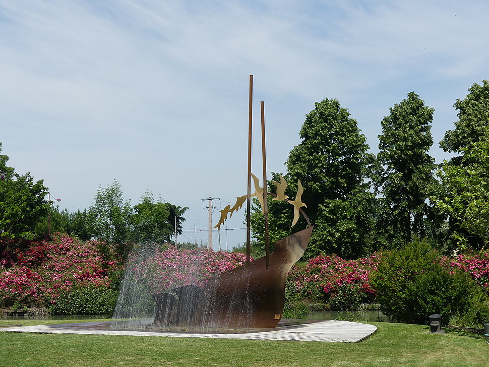 Fontaine du port-canal