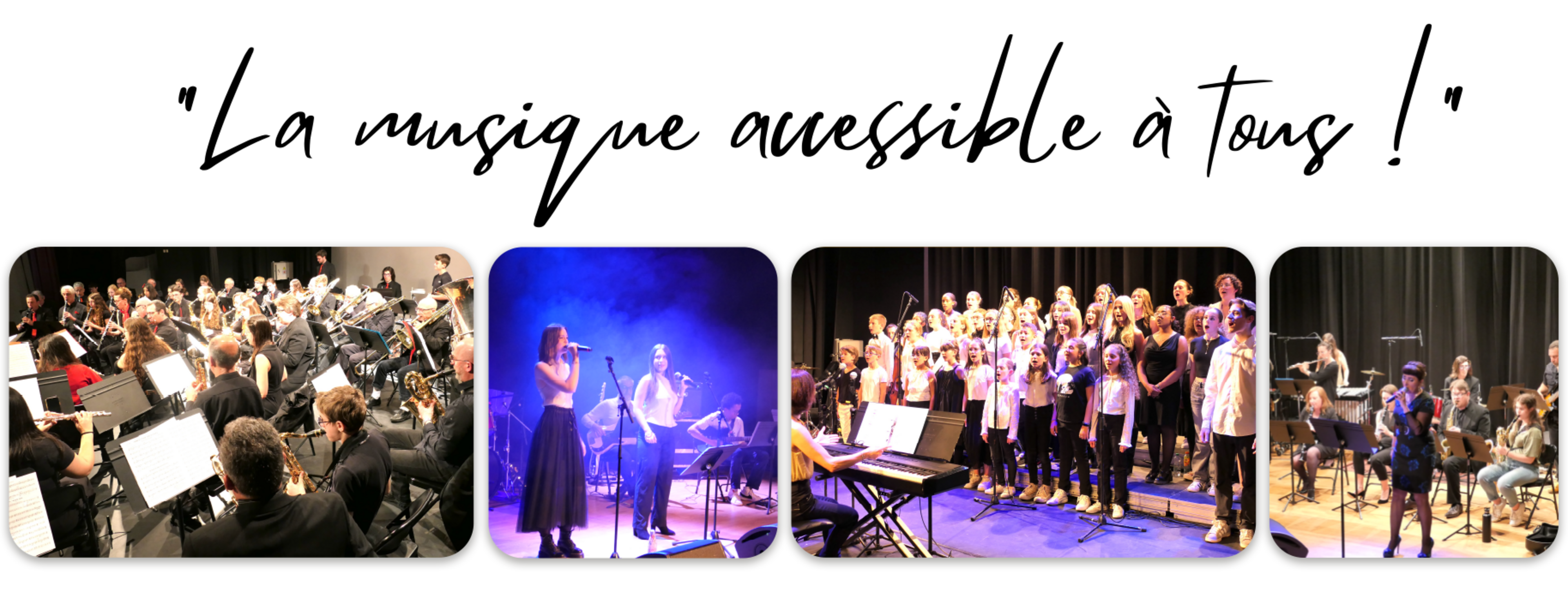 La musique accessible à tous !