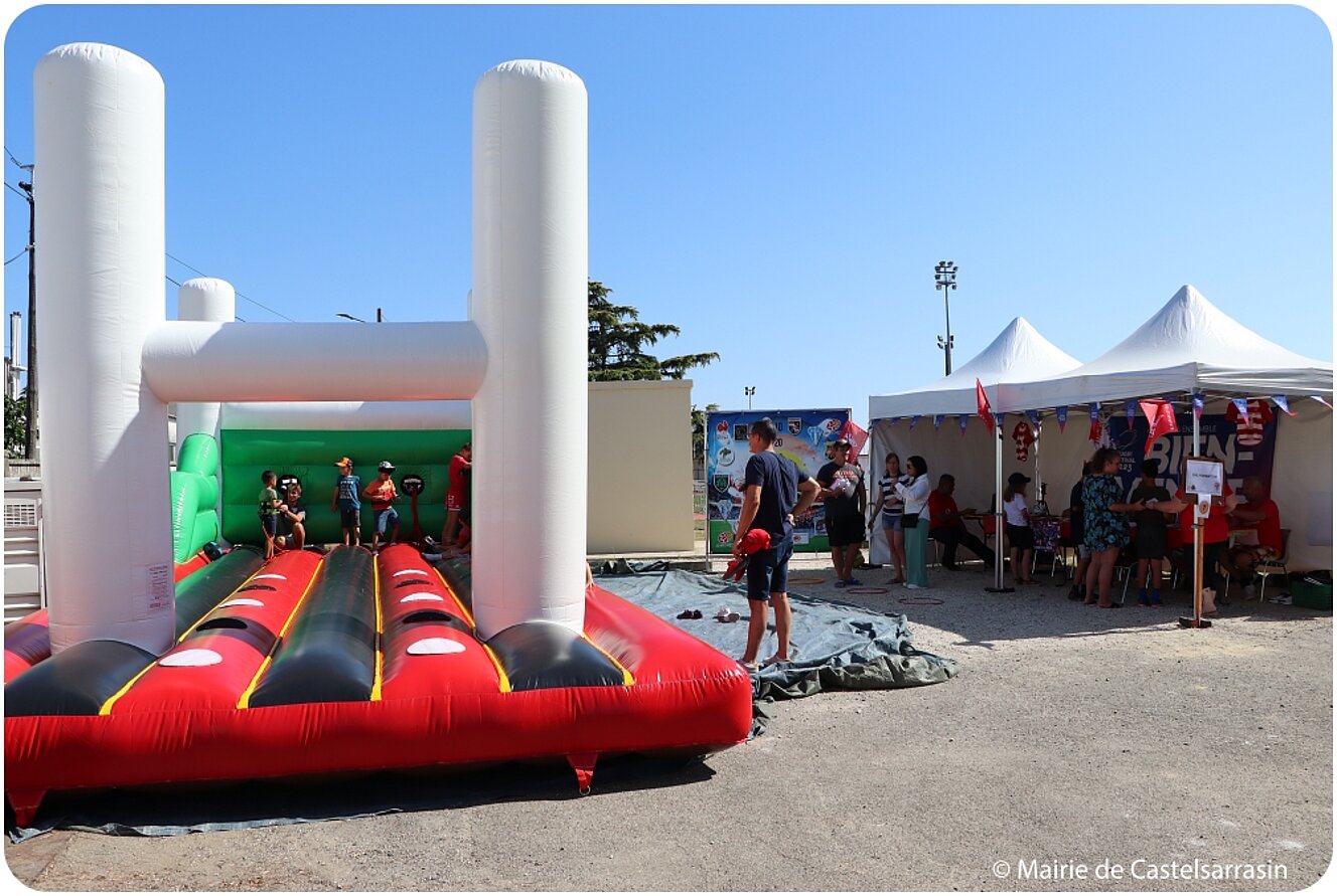 Forum des associations 2023 au stade Alary de Castelsarrasin (Samedi 9 septembre 2023)