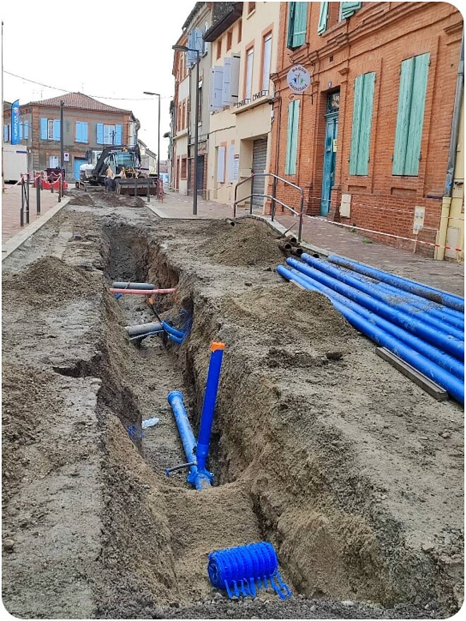 Phase 1 - Travaux rue de la révolution - © Alain Fourlenti - Phase 1 - Travaux rue de la révolution - © Alain Fourlenti - 1