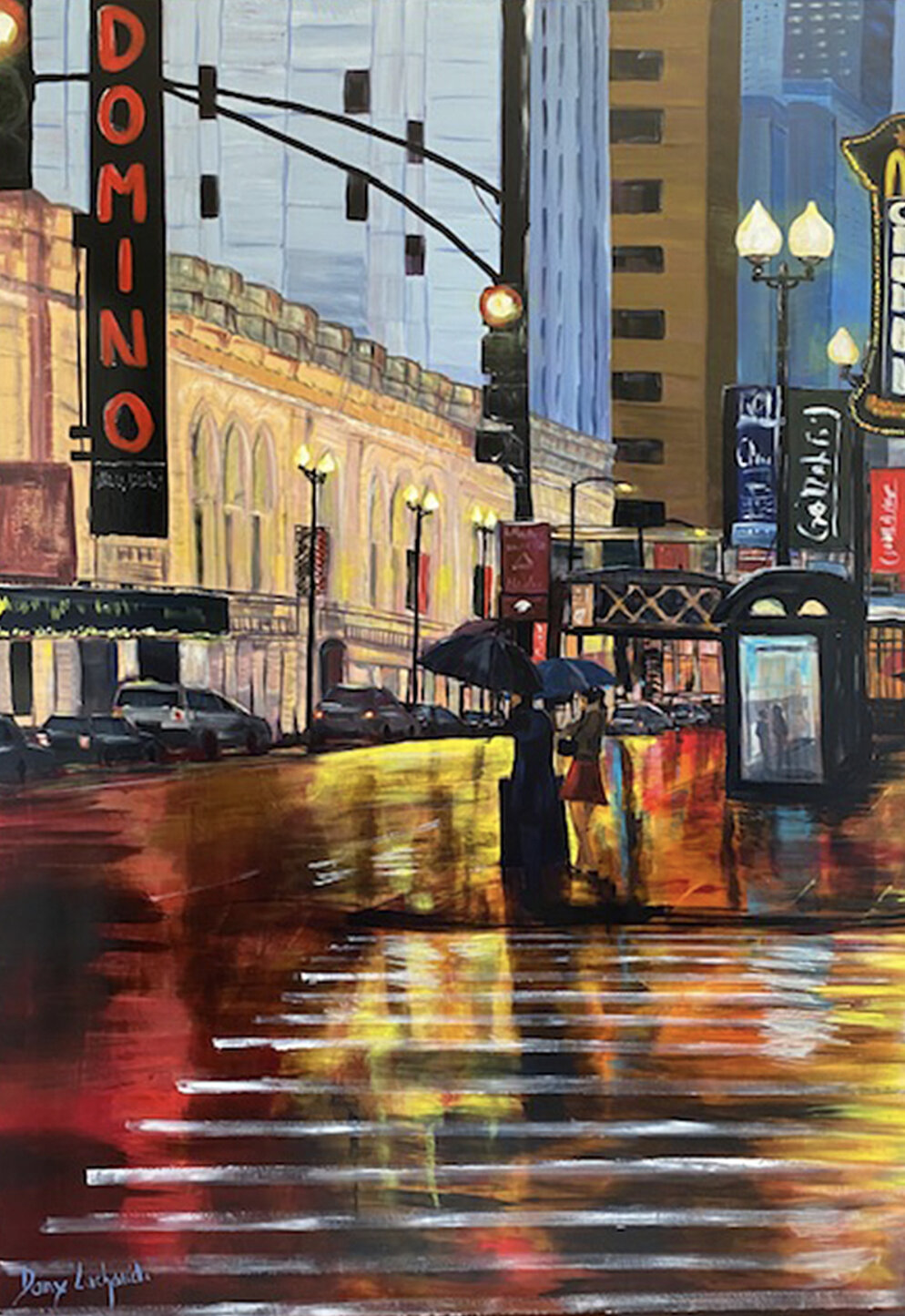 Tableau de l'artiste peintre Dany Lachaud