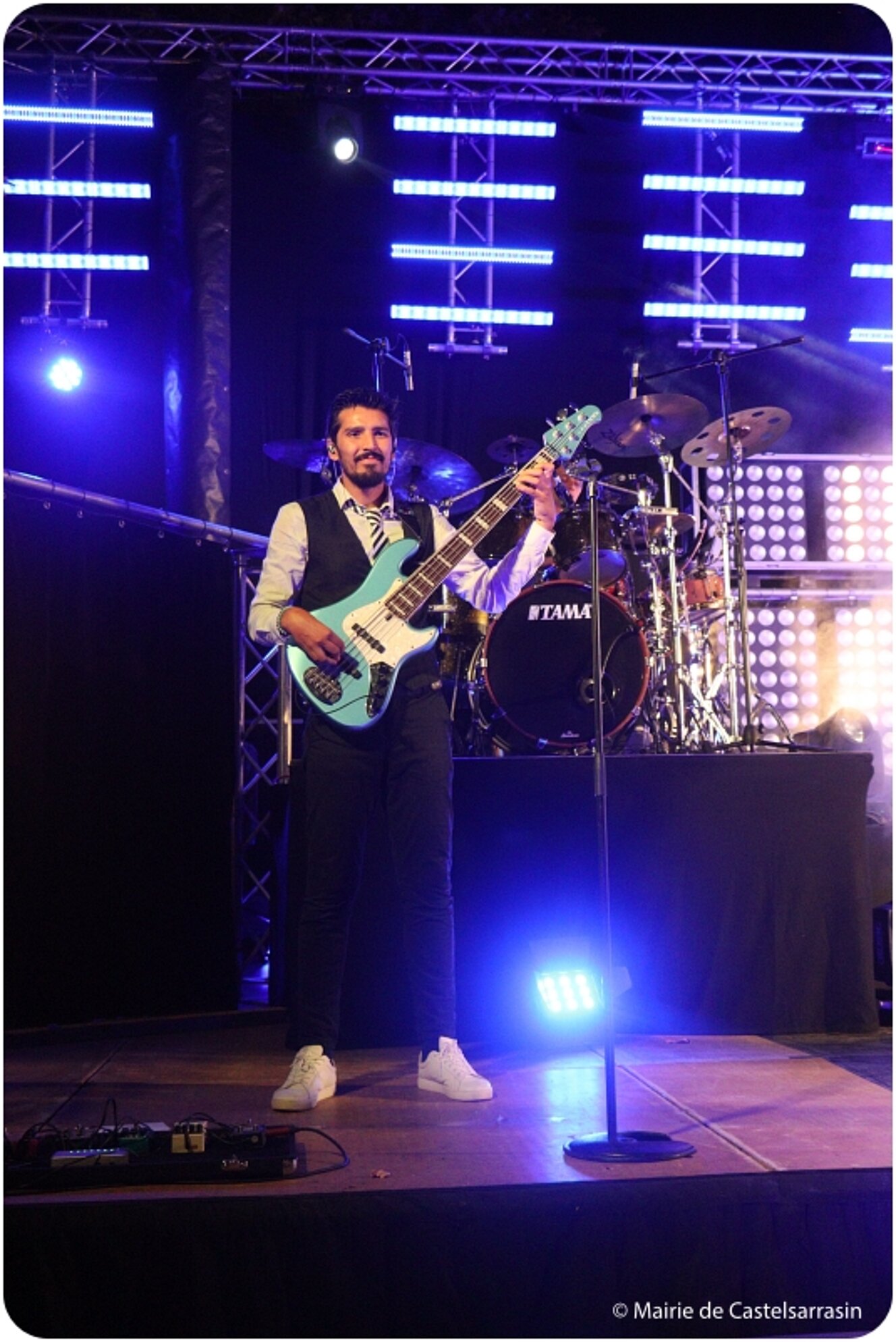 Fête de la Libération a la promenade du Château le mardi 20 août 2024 avec l'orchestre Newzik de Bruno Esposito