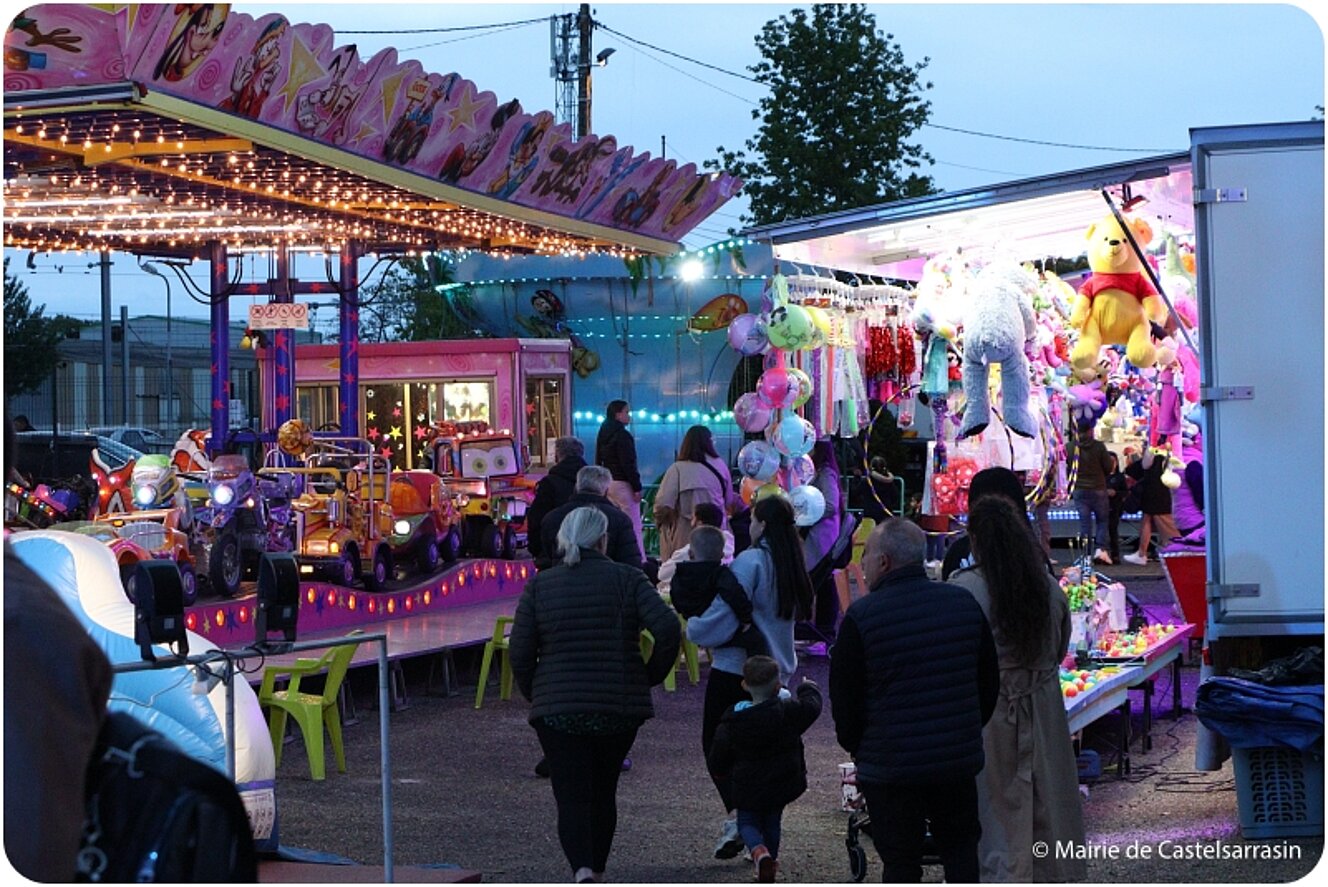 Fête foraine de la Saint Alpinien 2024