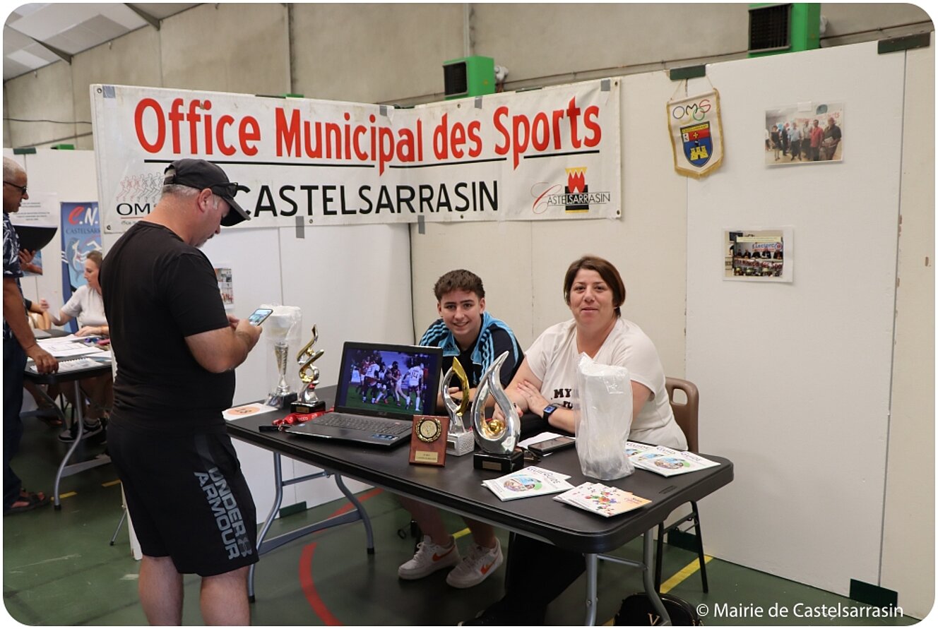 Forum des associations 2023 au stade Alary de Castelsarrasin (Samedi 9 septembre 2023)