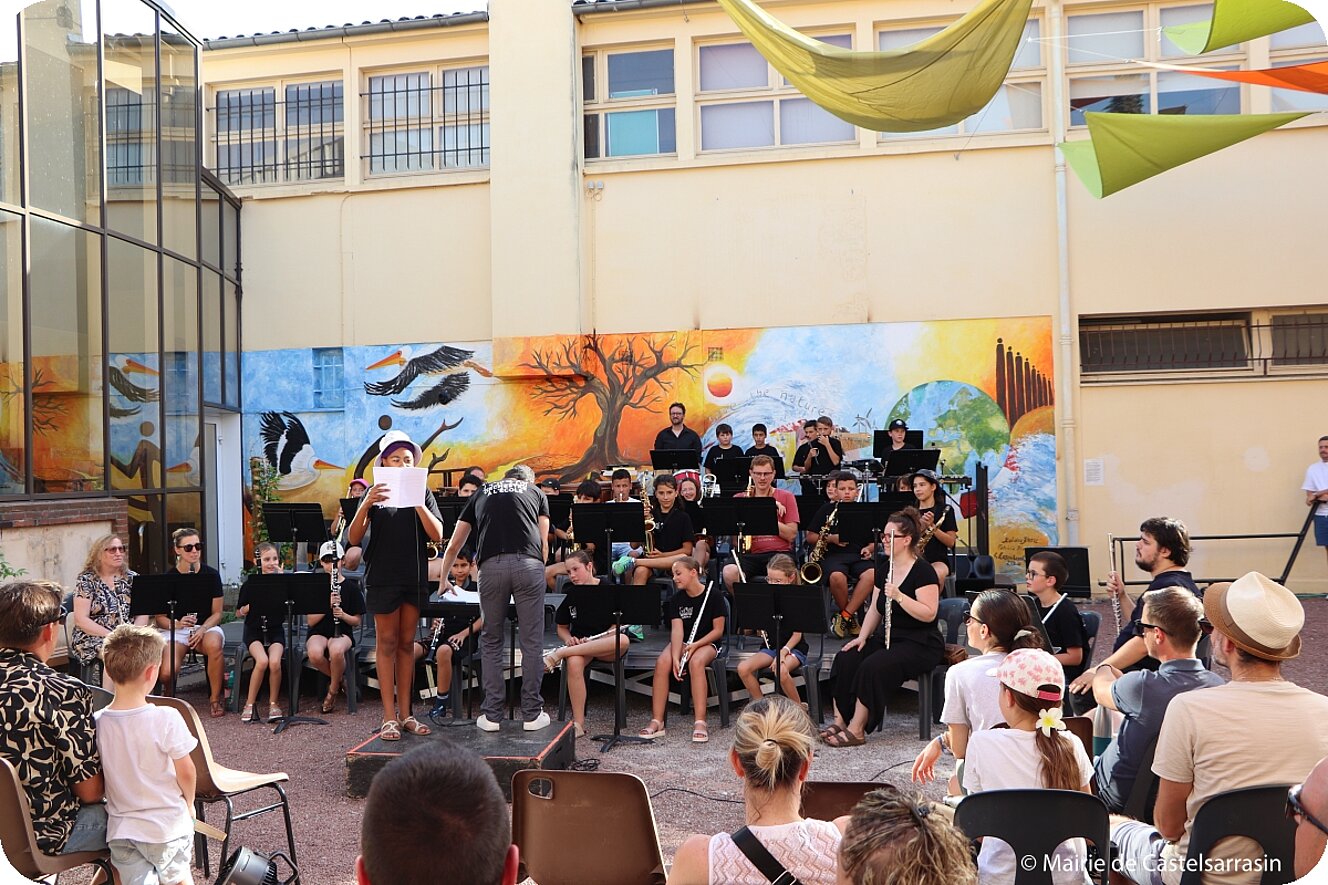 Fête de la musique avec l'École municipale de musique de Castelsarrasin le 19 juin 2026
