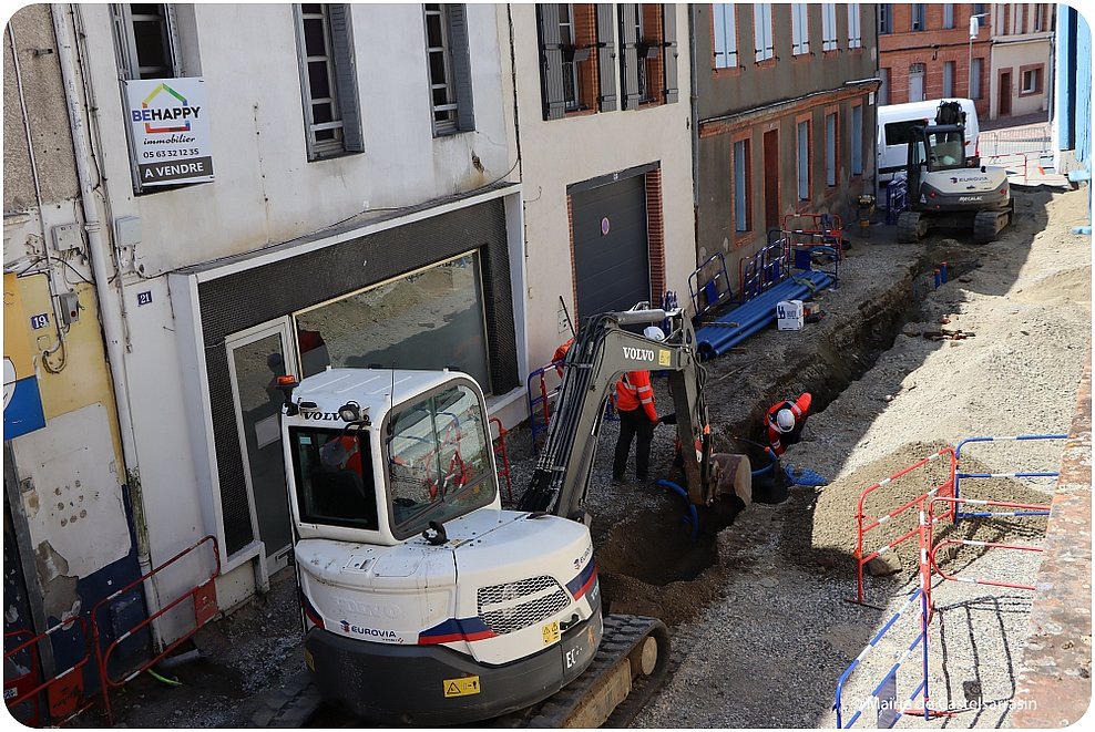 Travaux  - Rue du Collège