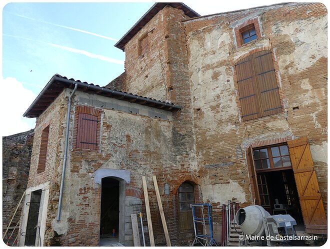 Maison d'Espagne avant le début des travaux Maison d'Espagne avant le début des travaux