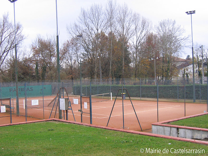 Terrains de tennis