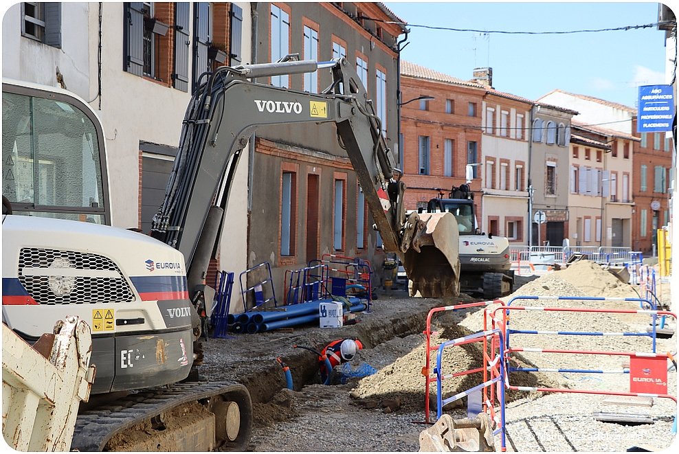 Travaux  - Rue du Collège