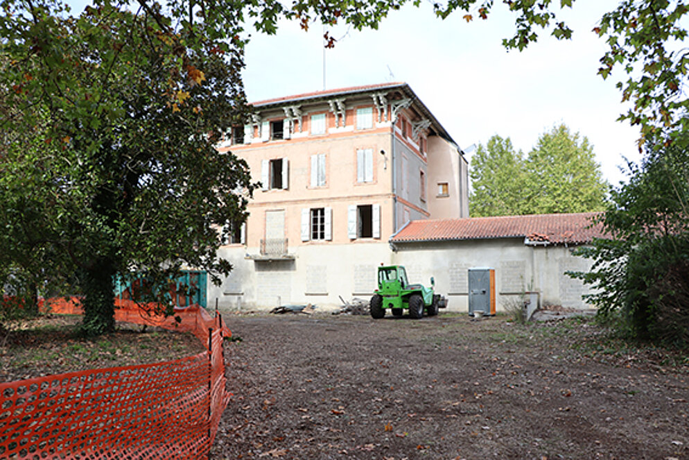 Chantier du Pôle enfance - octobre 2023 Chantier du Pôle enfance - octobre 2023